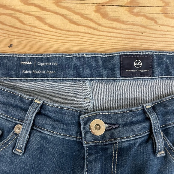 AG Adriano Goldschmied Dark Blue Cigarette Leg Prima - Picture 3 of 6